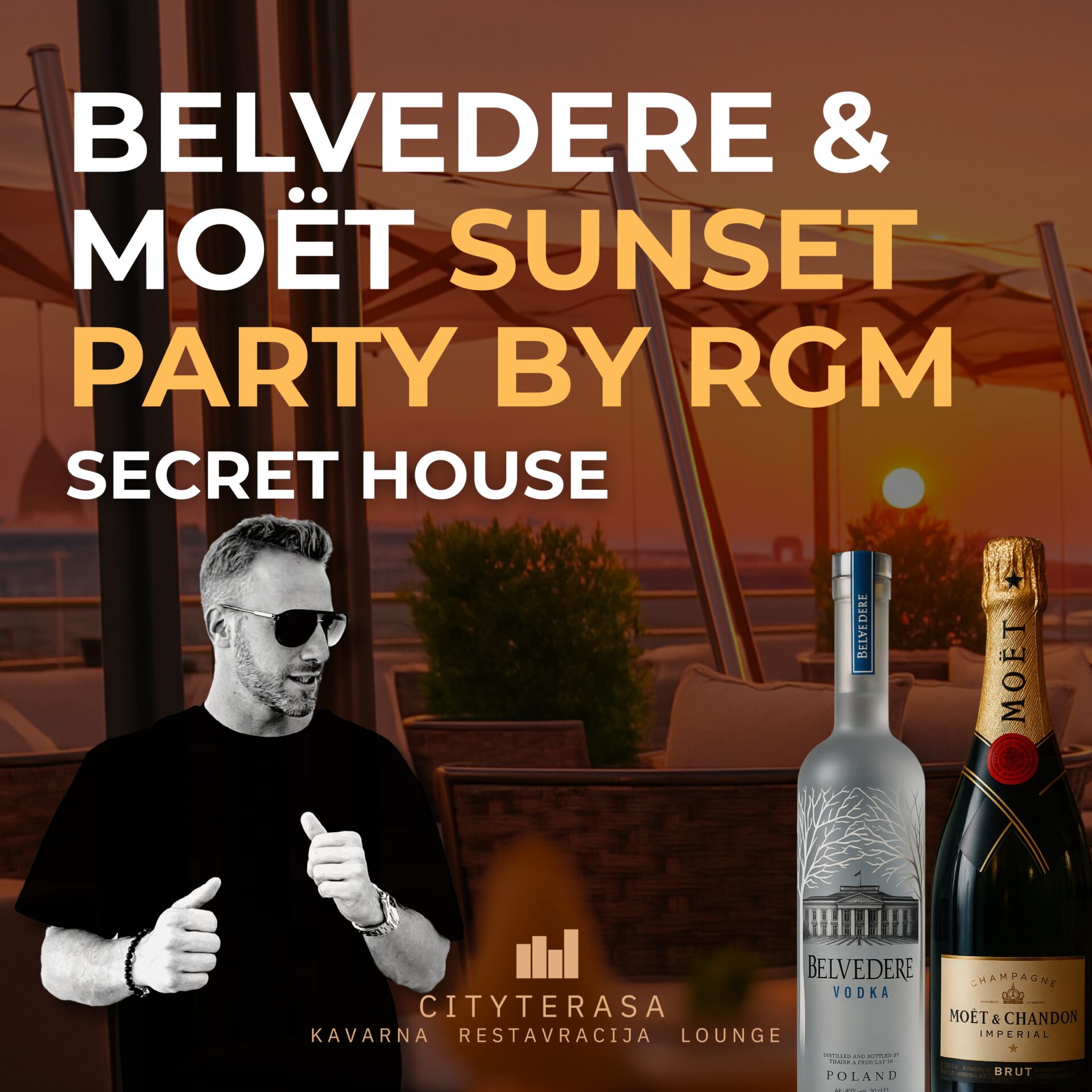 Belvedere & Moët Sunset Party by rgm